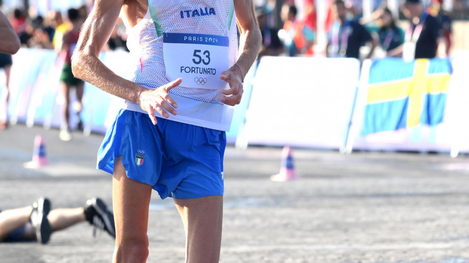 Atletica: mezza maratona di marcia, record europeo e vittoria per Fortunato