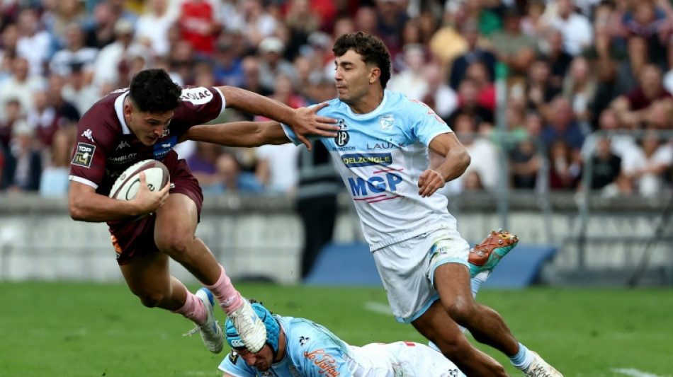 Top 14: Bordeaux-B&egrave;gles et La Rochelle en t&ecirc;te, les clubs franciliens soufflent