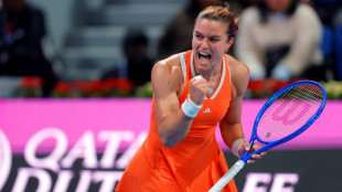 Sakkari fights back to outlast top-seed Swiatek in Qatar