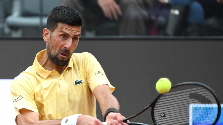 Internazionali: Djokovic 'Prizmic ha meritato, spero di essere in forma per Parigi'