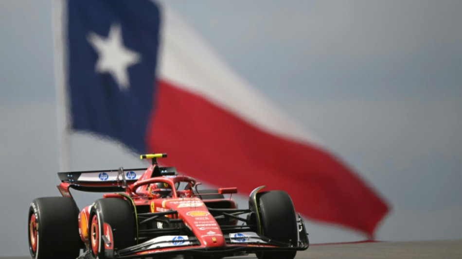 F1/GP des Etats-Unis: Ferrari domine l'unique s&eacute;ance d'essais, Verstappen 3e devant Norris