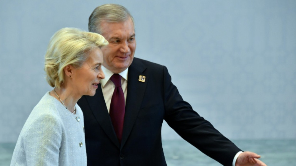 EU-Zentralasien-Gipfel: Von der Leyen k&uuml;ndigt "strategische Partnerschaft" an
