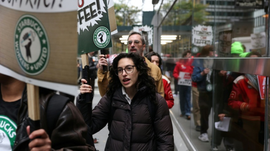 Starbucks baristas launch strike on chain's 'Red Cup Day'