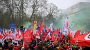 Tausende demonstrieren in Br&uuml;ssel f&uuml;r Jobs in der Stahlindustrie