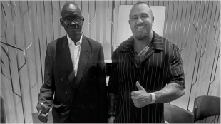 ALEX BODI UND BOTSCHAFTER GUM DOMINIC MATIOK DER REPUBLIK S&Uuml;DSUDAN BESPRECHEN IN BERLIN DIE M&Ouml;GLICHKEIT EINES HONORARKONSULATS IN BUKAREST